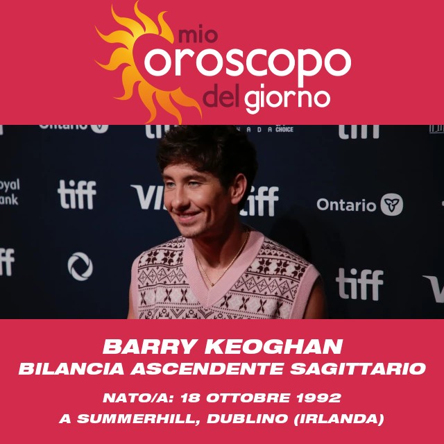 Scoprire i tratti del segno della Bilancia con Barry Keoghan