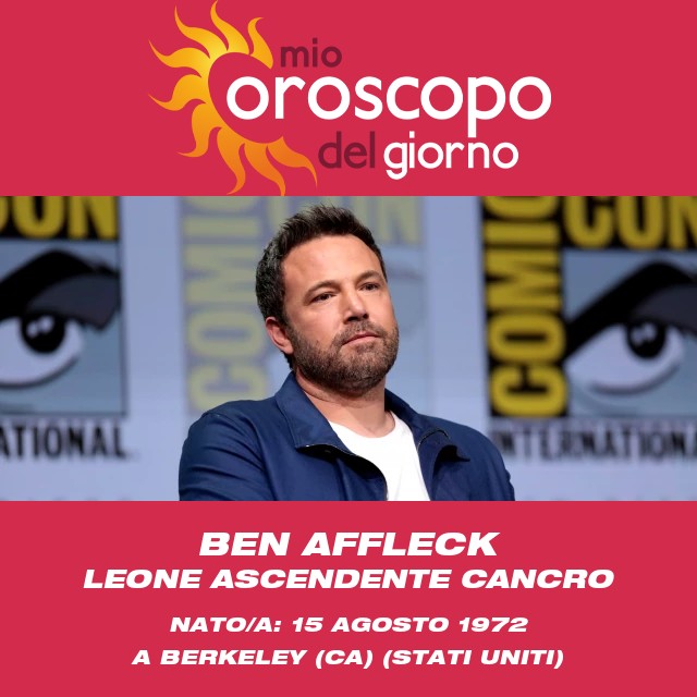 Ben Affleck: La Star di Hollywood