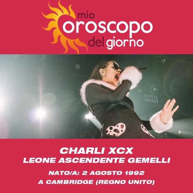 Il Ritratto Astrologico di Charli XCX: La Stella del Leone