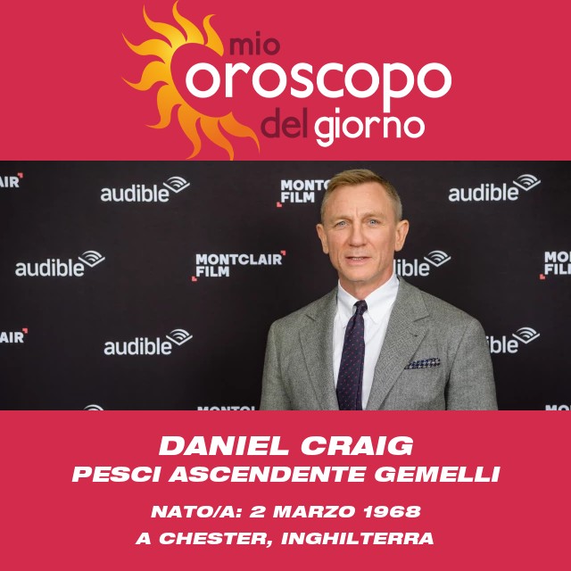 I Tratti dei Personaggi di Daniel Craig Svelati