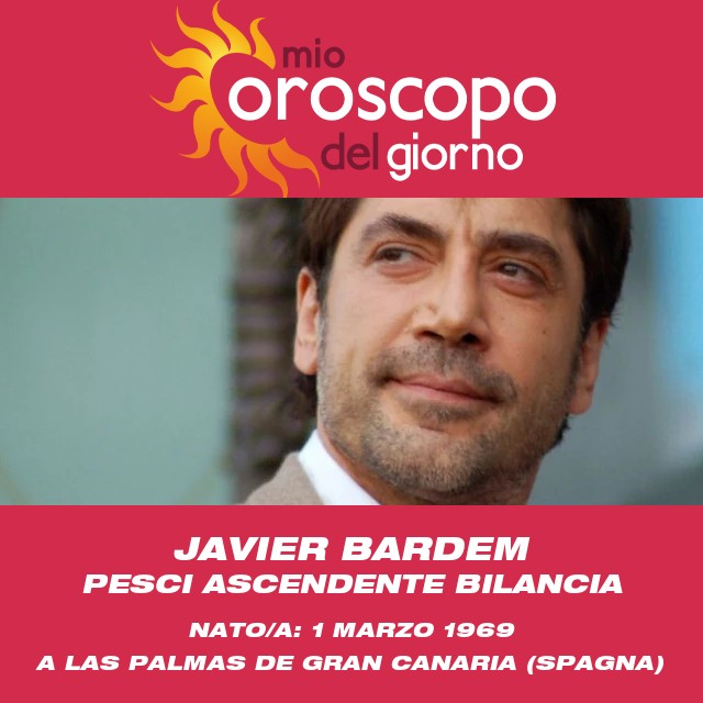 Il Ritratto Astrologico di Javier Bardem: Caratteristiche del Segno dei Pesci