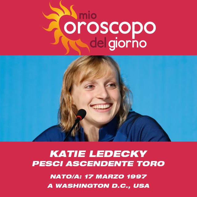 Katie Ledecky: Le intuizioni astrologiche di un Pesci Olimpico