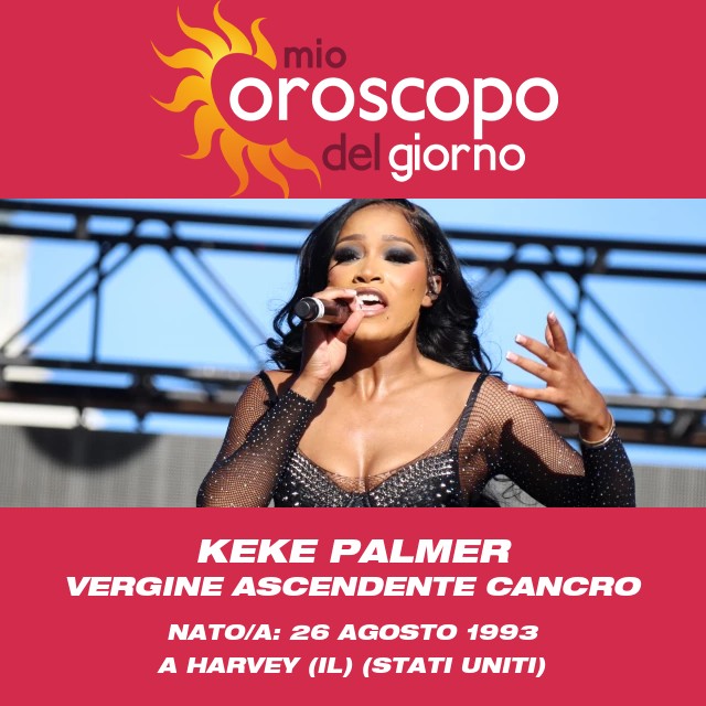 Le intuizioni astrologiche della Vergine secondo Keke Palmer
