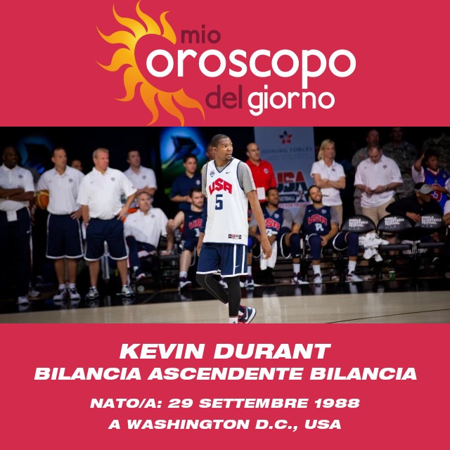 Kevin Durant: Approfondimenti astrologici su un atleta Bilancia