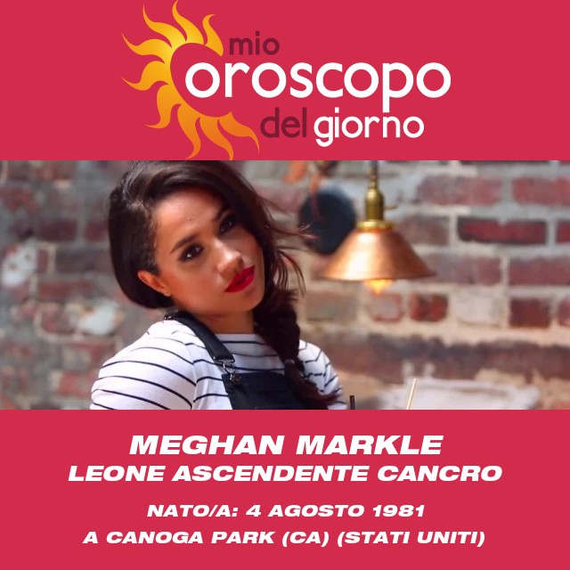 Profilo Astrologico di Meghan Markle nel segno del Leone