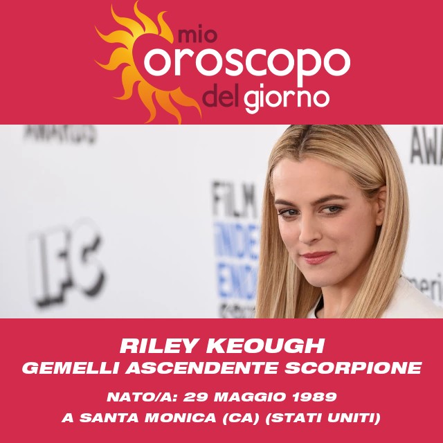 Insight astrologici sui Gemelli di Riley Keough
Ottimizzazione: \