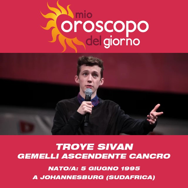 Troye Sivan: L\'astrologia dei Gemelli spiegata