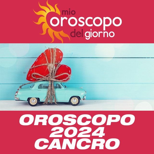 Oroscopo annuale 2024 per Cancro