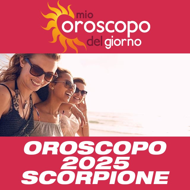 Oroscopo annuale 2025 per Scorpione