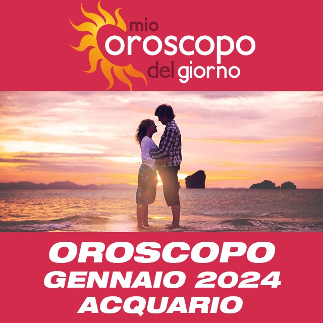 Oroscopo del mese di Gennaio 2024 per Acquario