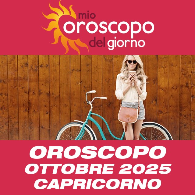 Oroscopo del mese di Ottobre 2025 per Capricorno