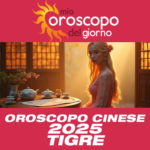 Oroscopo Cinese della Tigre 2025