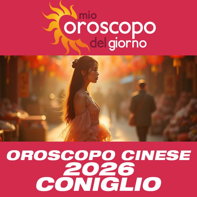 Oroscopo Cinese del Coniglio 2026