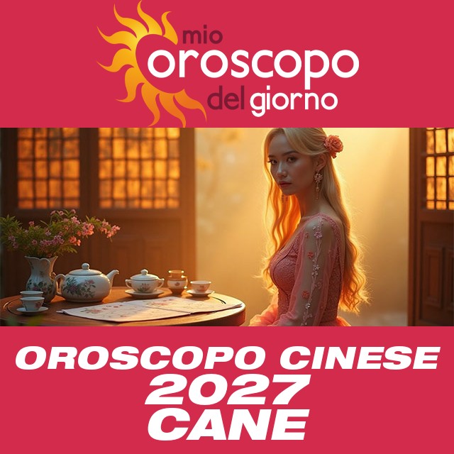 Oroscopo Cinese del Cane 2027