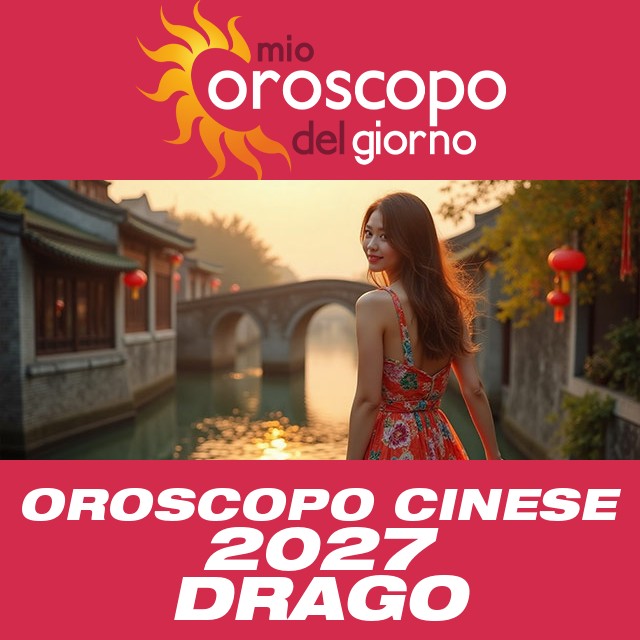 Oroscopo Cinese del Drago 2027