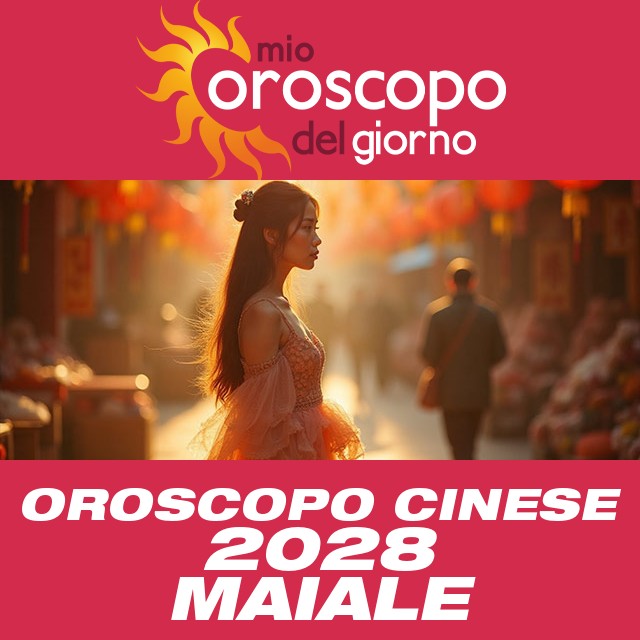 Oroscopo Cinese del Maiale 2028