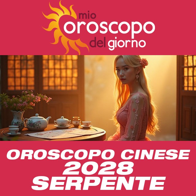 Oroscopo Cinese del Serpente 2028