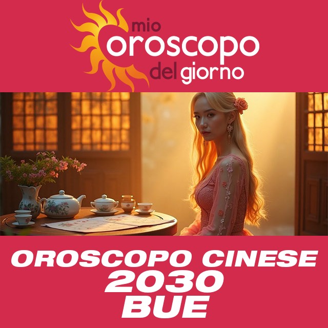 Oroscopo Cinese del Bue 2030