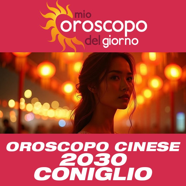 Oroscopo Cinese del Coniglio 2030