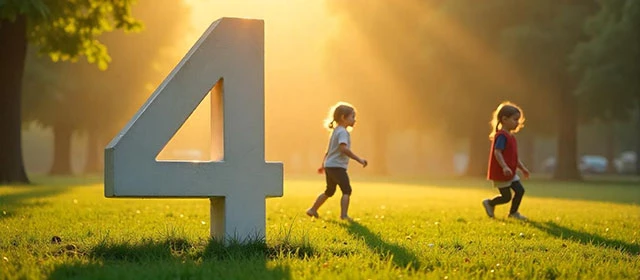 In numerologia, come influisce il numero 4?
