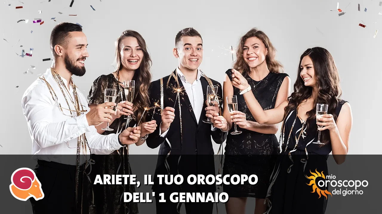 Oroscopo dell'Ariete du giovedì 1 gennaio 2026