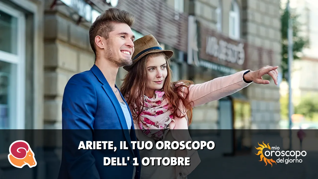 Oroscopo dell'Ariete du giovedì 1 ottobre 2026