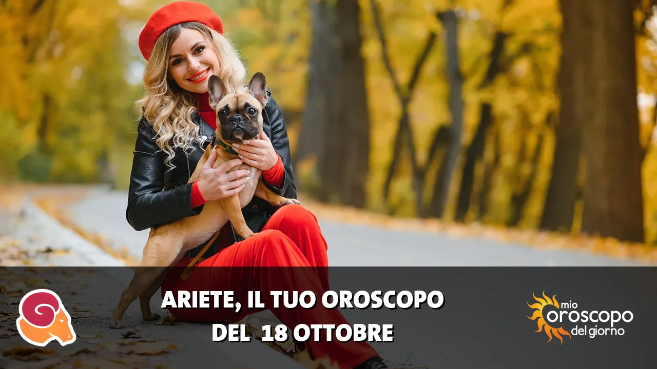 Oroscopo dell'Ariete du domenica 18 ottobre 2026
