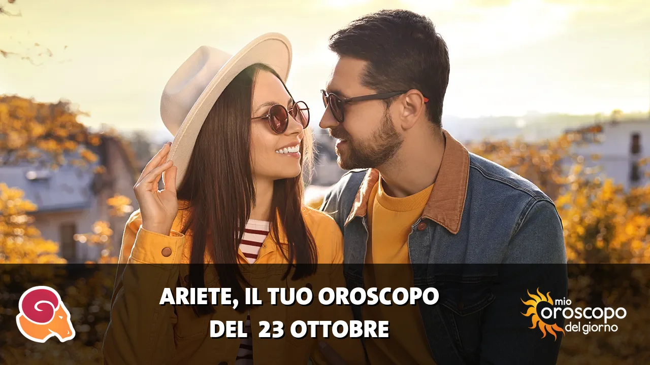 Oroscopo dell'Ariete du venerdì 23 ottobre 2026