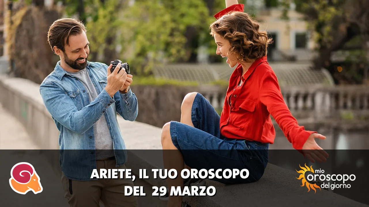 Oroscopo dell'Ariete du domenica 29 marzo 2026