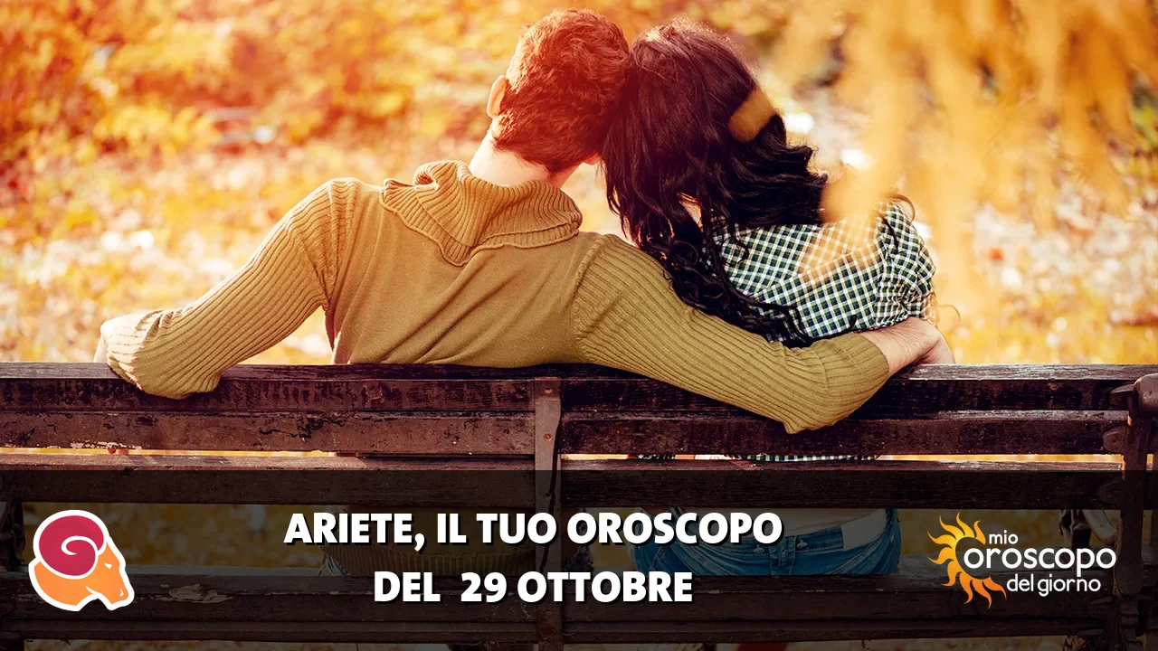 Oroscopo dell'Ariete du giovedì 29 ottobre 2026