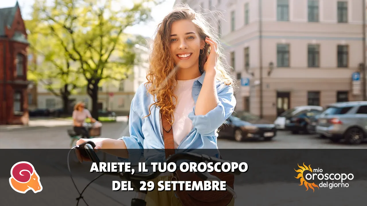 Oroscopo dell'Ariete du martedì 29 settembre 2026
