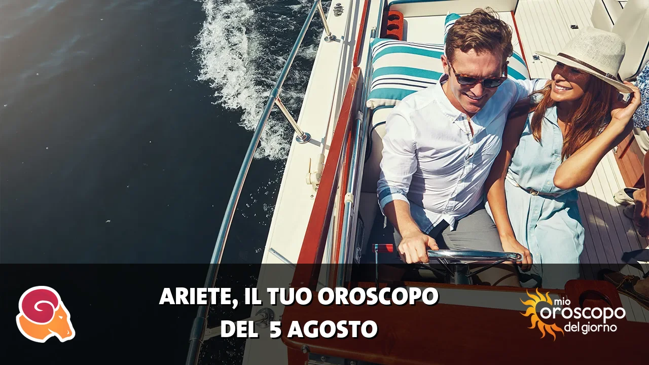 Oroscopo dell'Ariete du mercoledì 5 agosto 2026