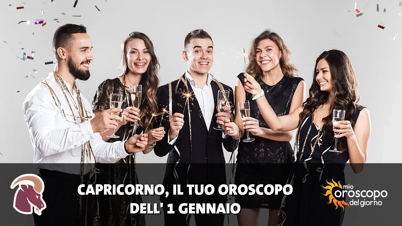 Oroscopo del Capricorno du giovedì 1 gennaio 2026