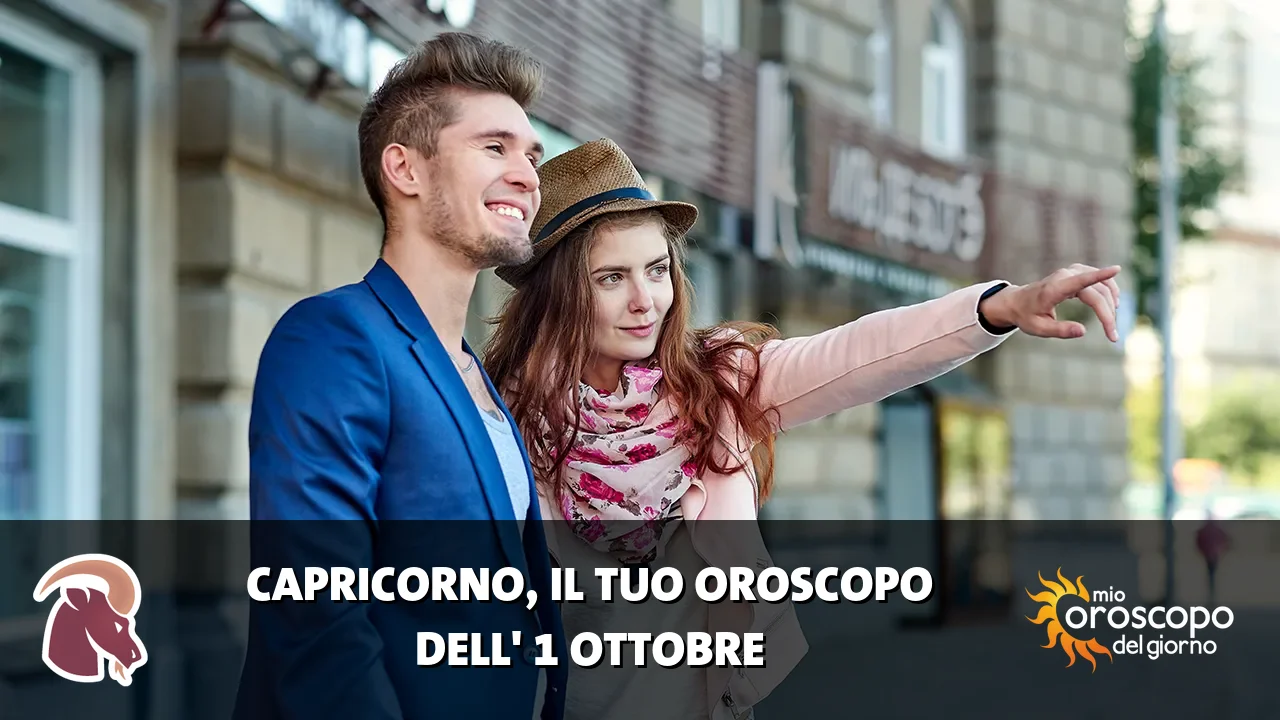 Oroscopo del Capricorno du giovedì 1 ottobre 2026