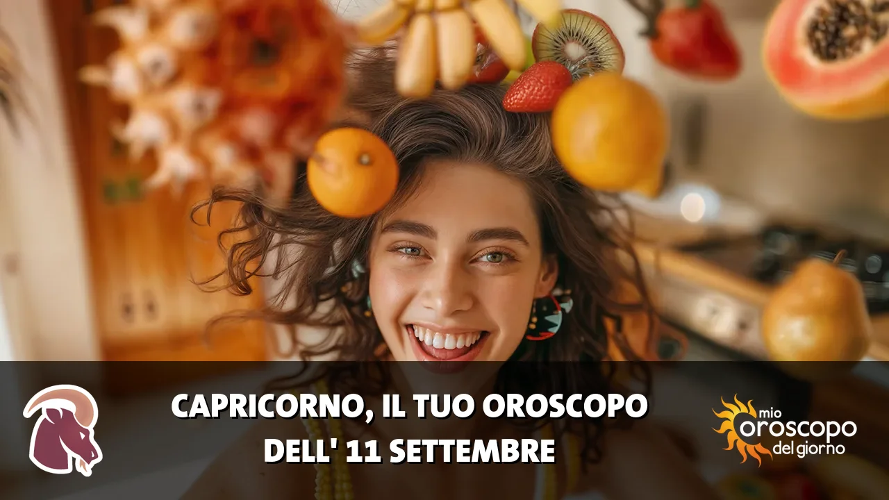 Oroscopo del Capricorno du venerdì 11 settembre 2026