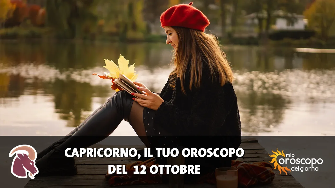 Oroscopo del Capricorno du lunedì 12 ottobre 2026