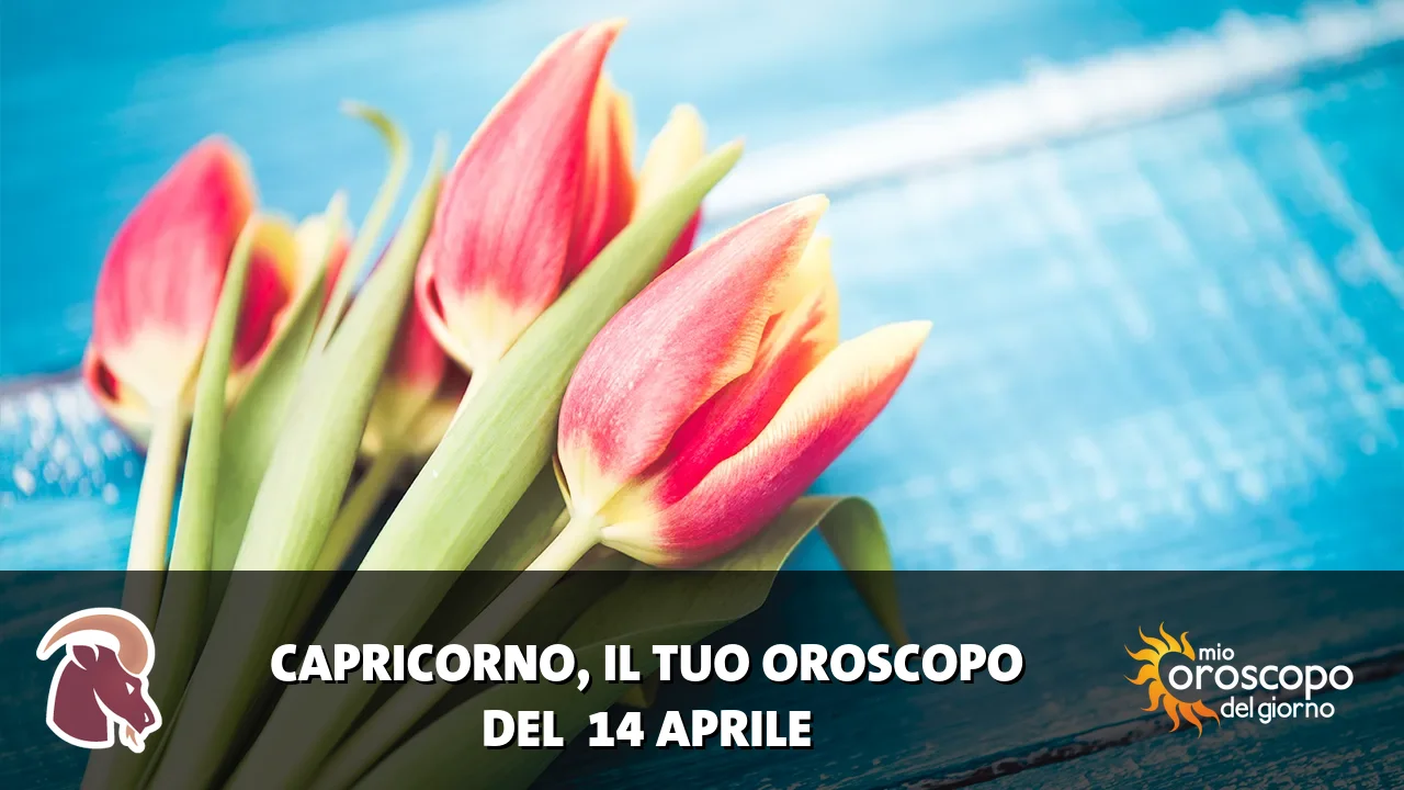 Oroscopo del Capricorno du martedì 14 aprile 2026