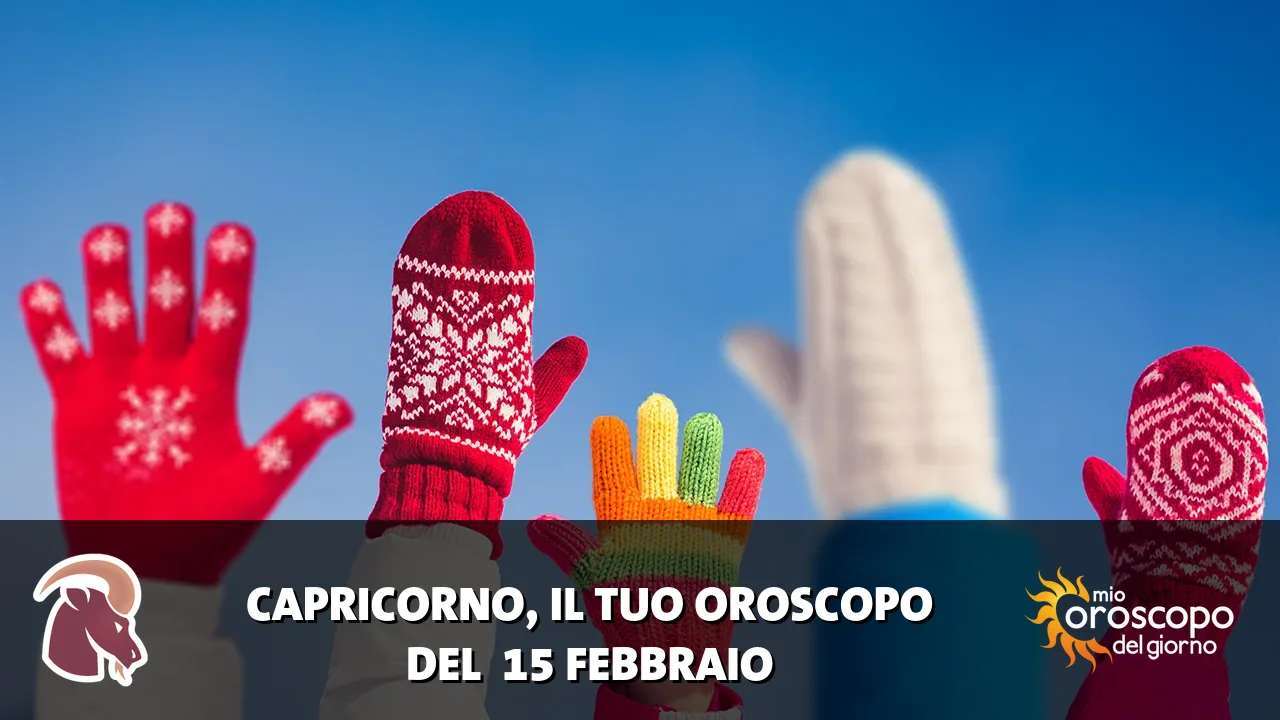 Oroscopo del Capricorno du domenica 15 febbraio 2026