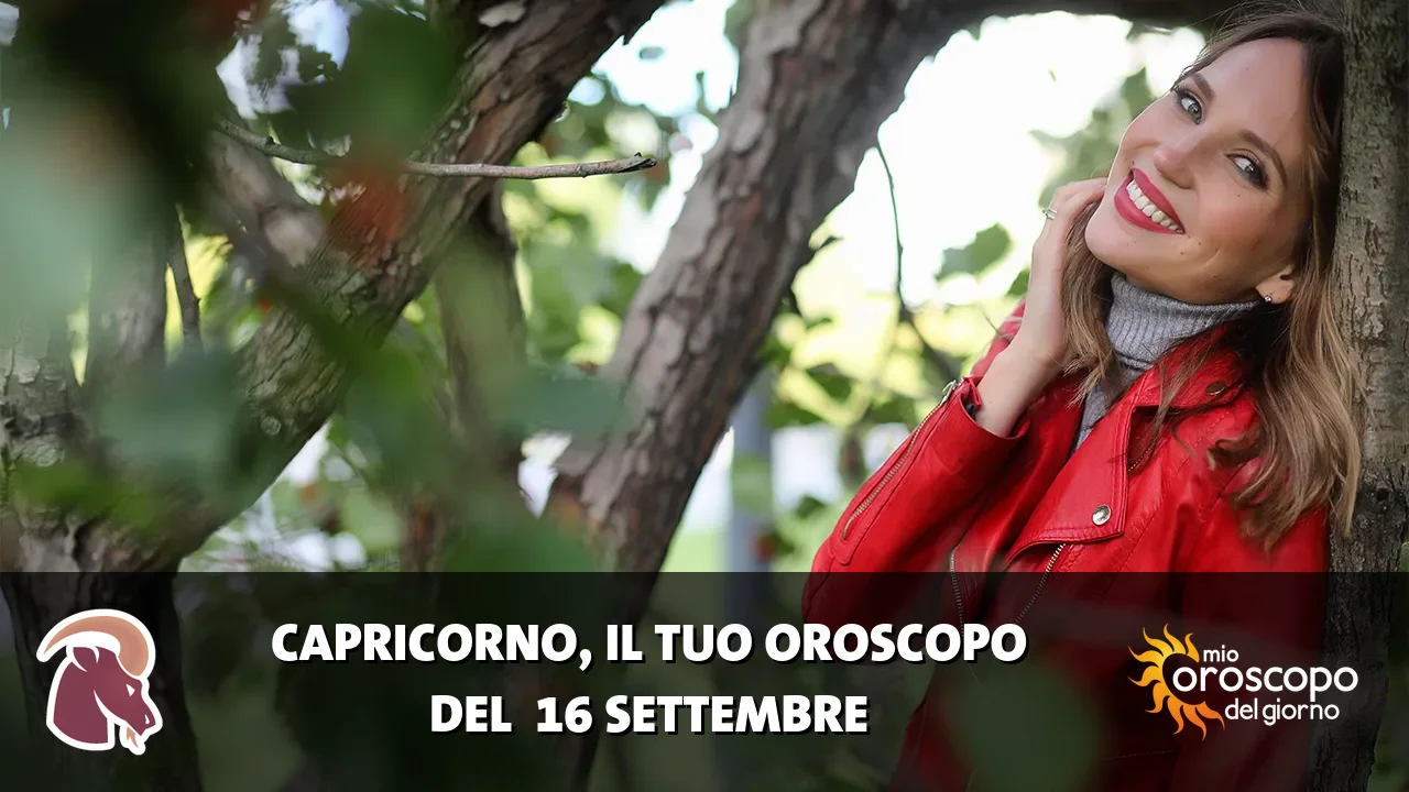 Oroscopo del Capricorno du mercoledì 16 settembre 2026