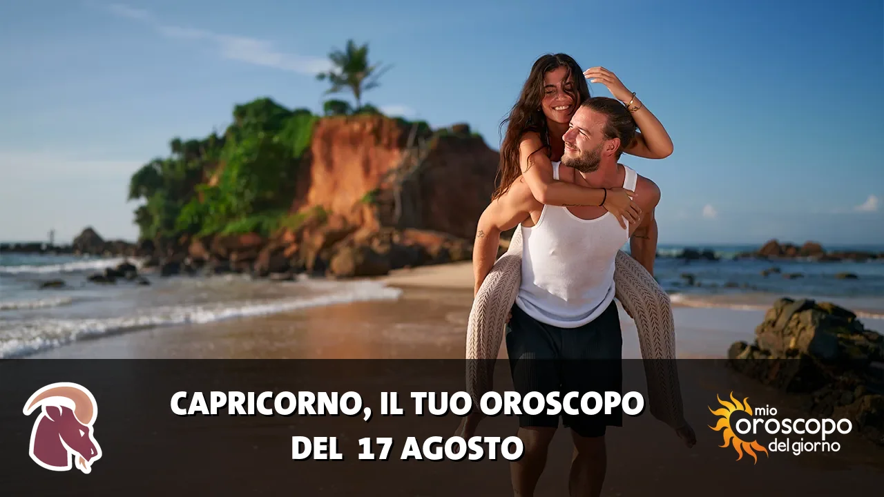 Oroscopo del Capricorno du lunedì 17 agosto 2026