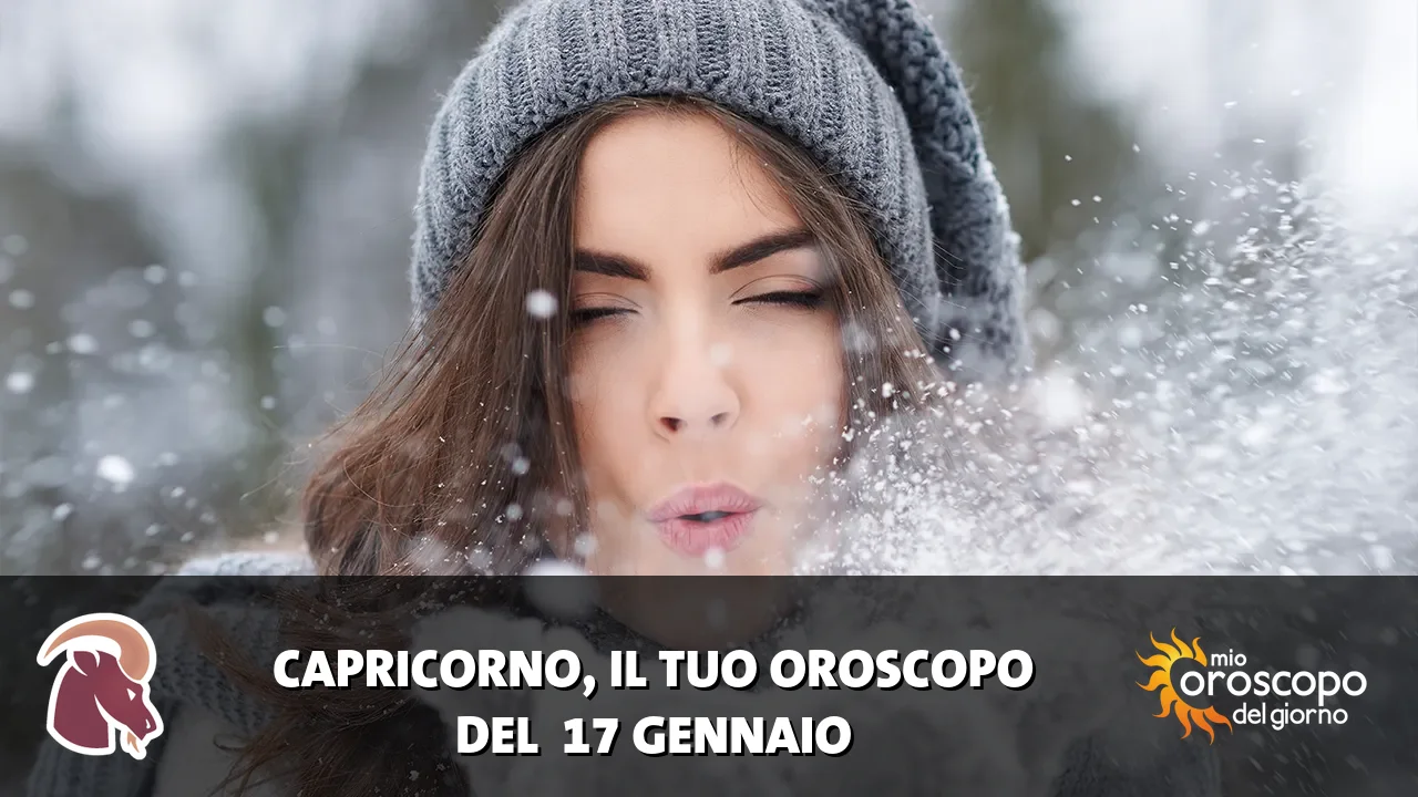 Oroscopo del Capricorno du sabato 17 gennaio 2026