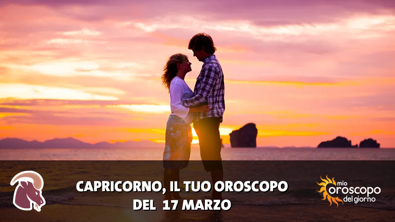 Oroscopo del Capricorno du martedì 17 marzo 2026