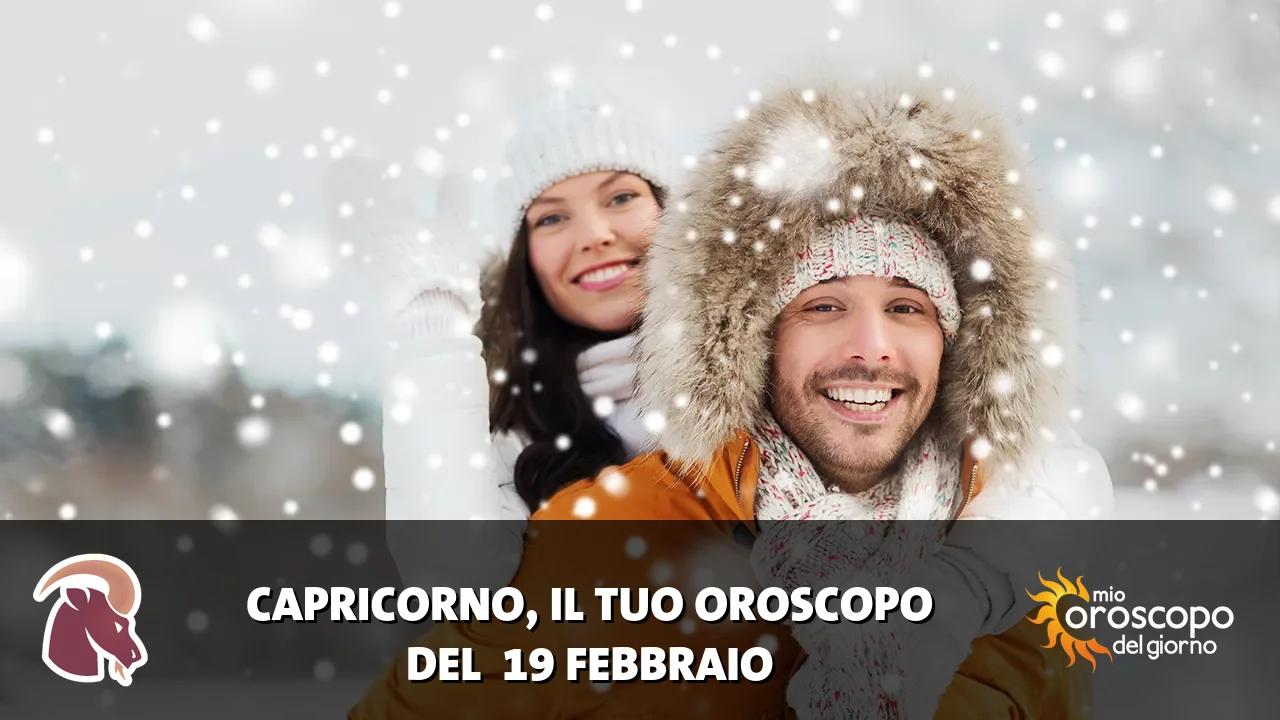 Oroscopo del Capricorno du giovedì 19 febbraio 2026