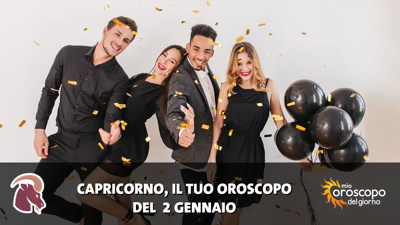 Oroscopo del Capricorno du venerdì 2 gennaio 2026
