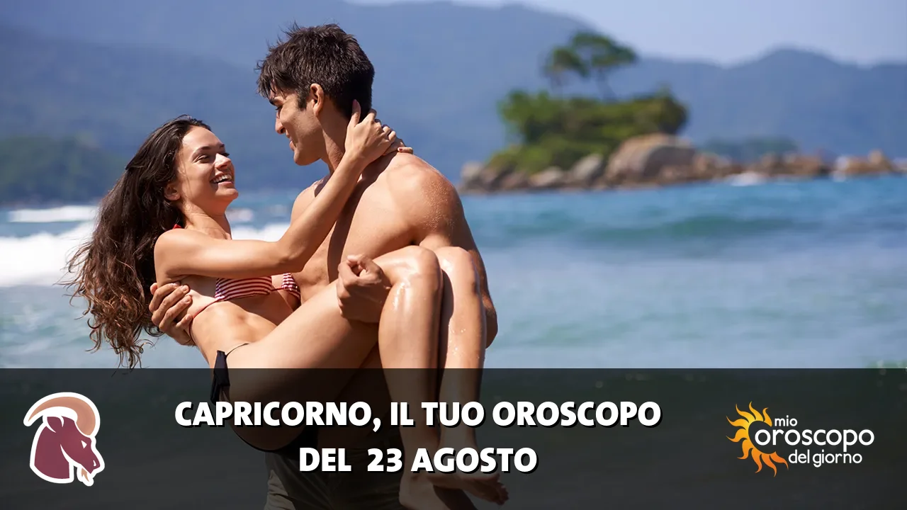 Oroscopo del Capricorno du domenica 23 agosto 2026