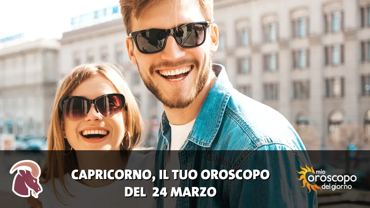Oroscopo del Capricorno du martedì 24 marzo 2026