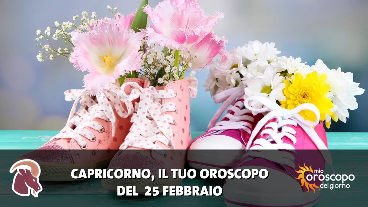Oroscopo del Capricorno du mercoledì 25 febbraio 2026