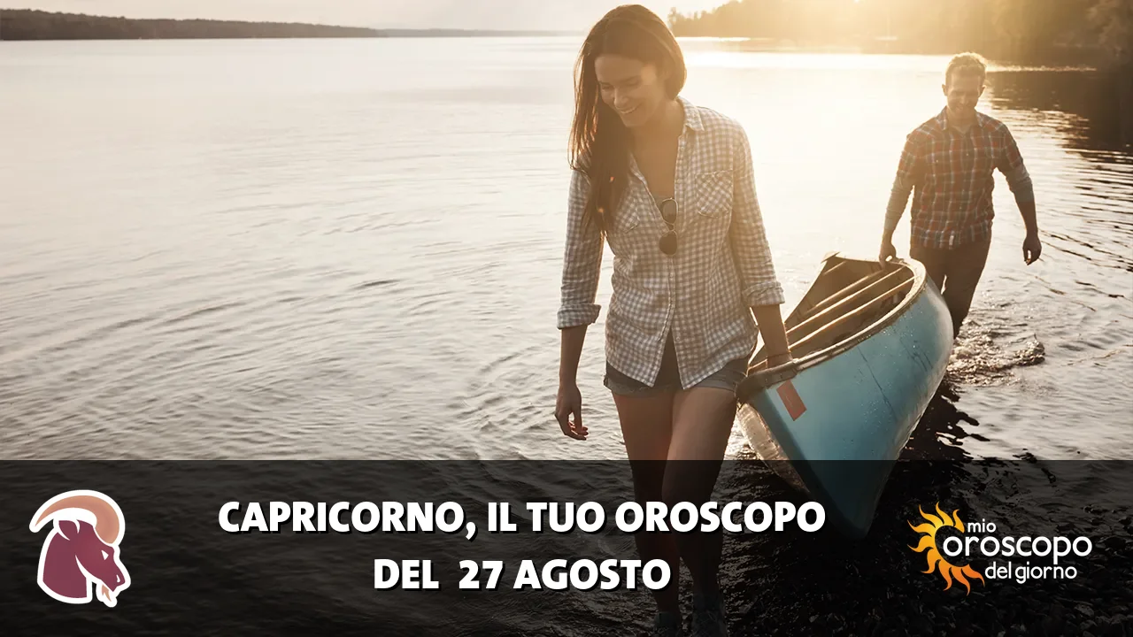 Oroscopo del Capricorno du giovedì 27 agosto 2026