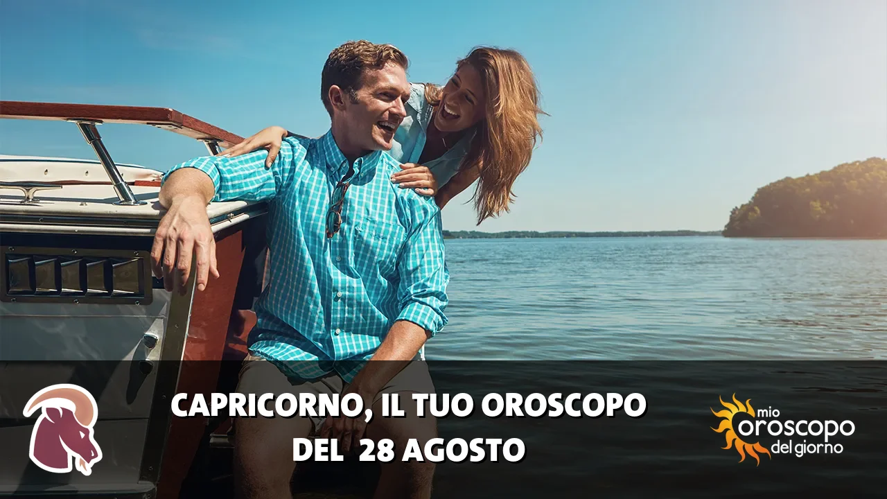 Oroscopo del Capricorno du venerdì 28 agosto 2026