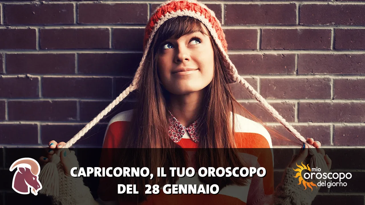 Oroscopo del Capricorno du mercoledì 28 gennaio 2026